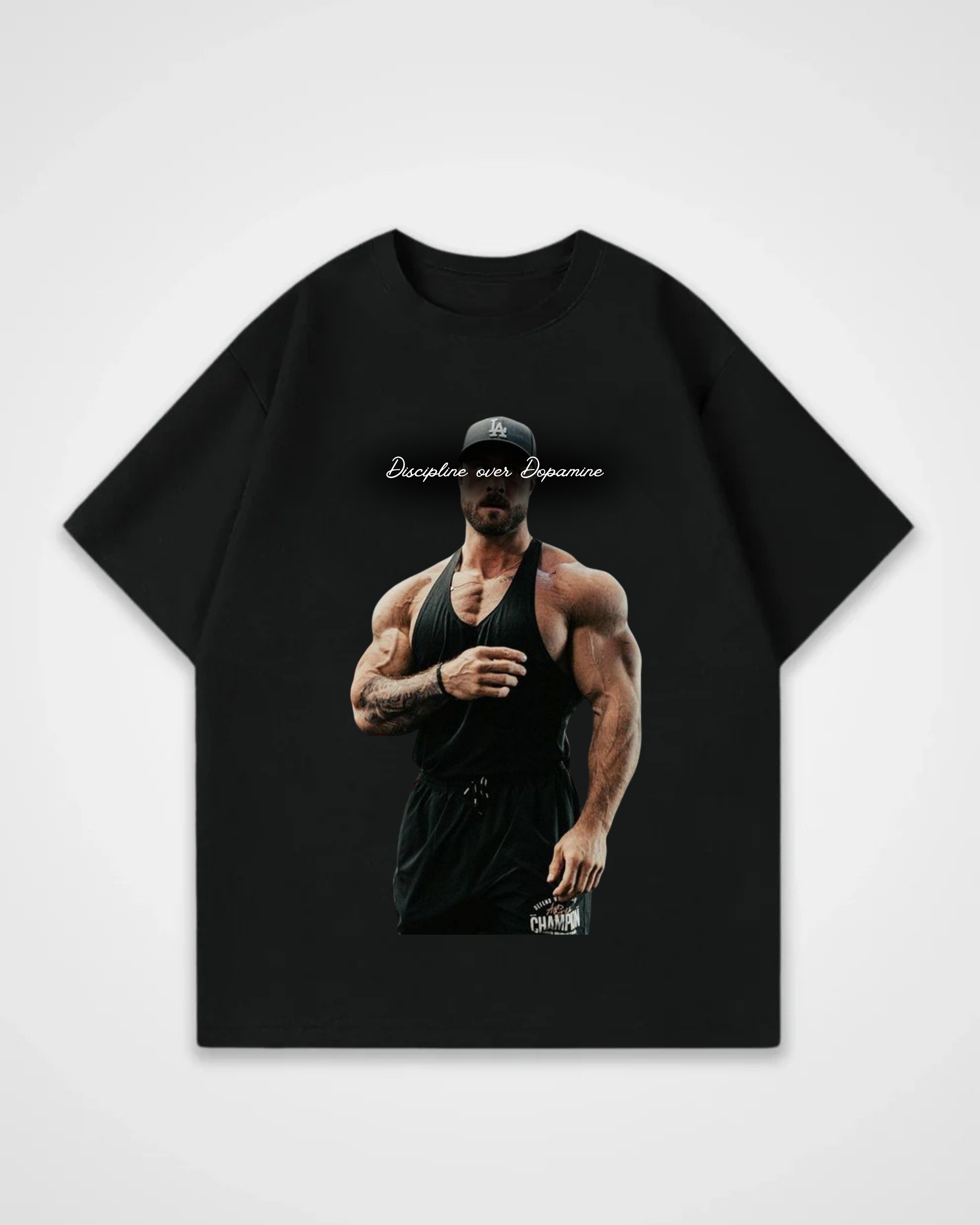 Cbum Discipline over Dopamine Oversized Shirt