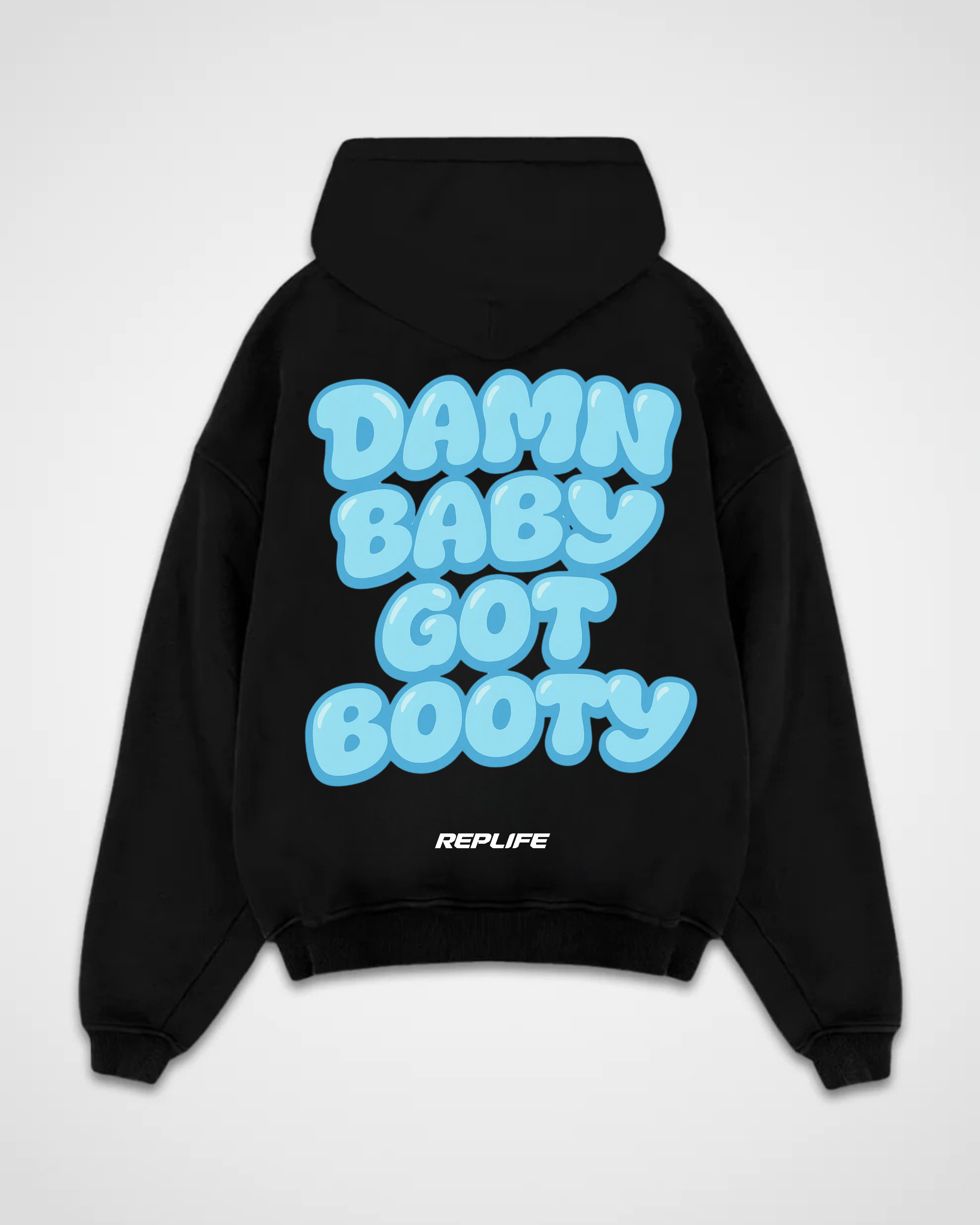 Damn Baby got booty Oversized Hoodie
