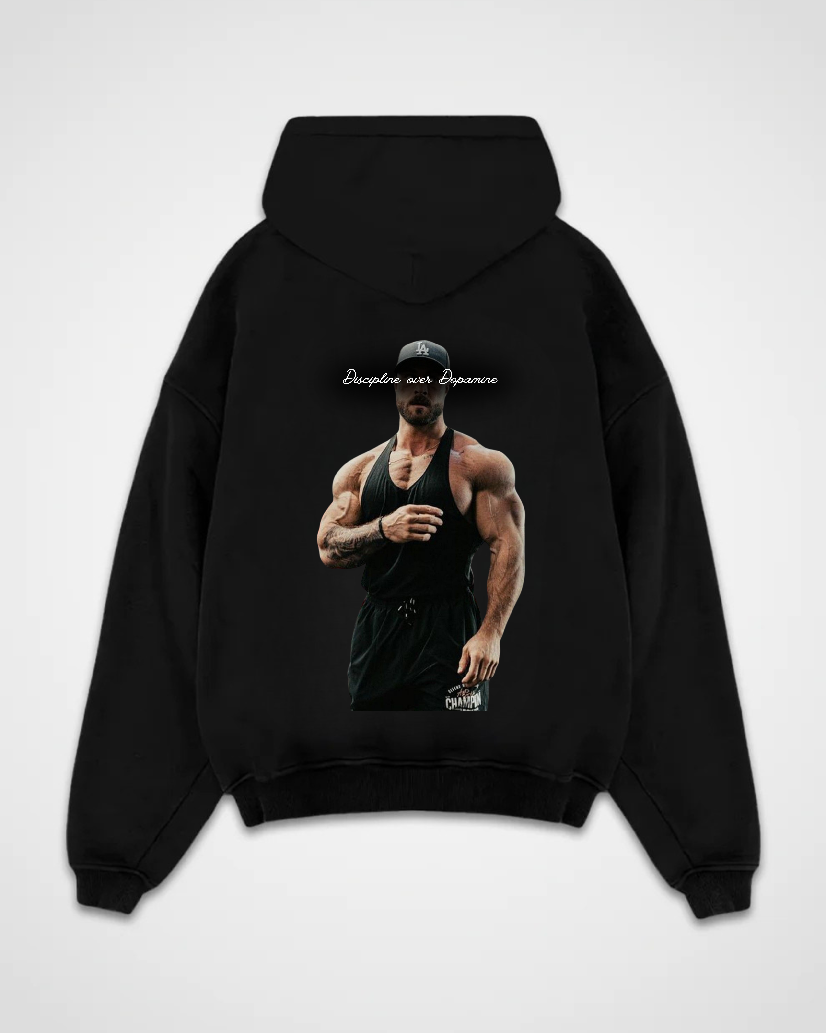Cbum Discipline over Dopamine Oversized Hoodie