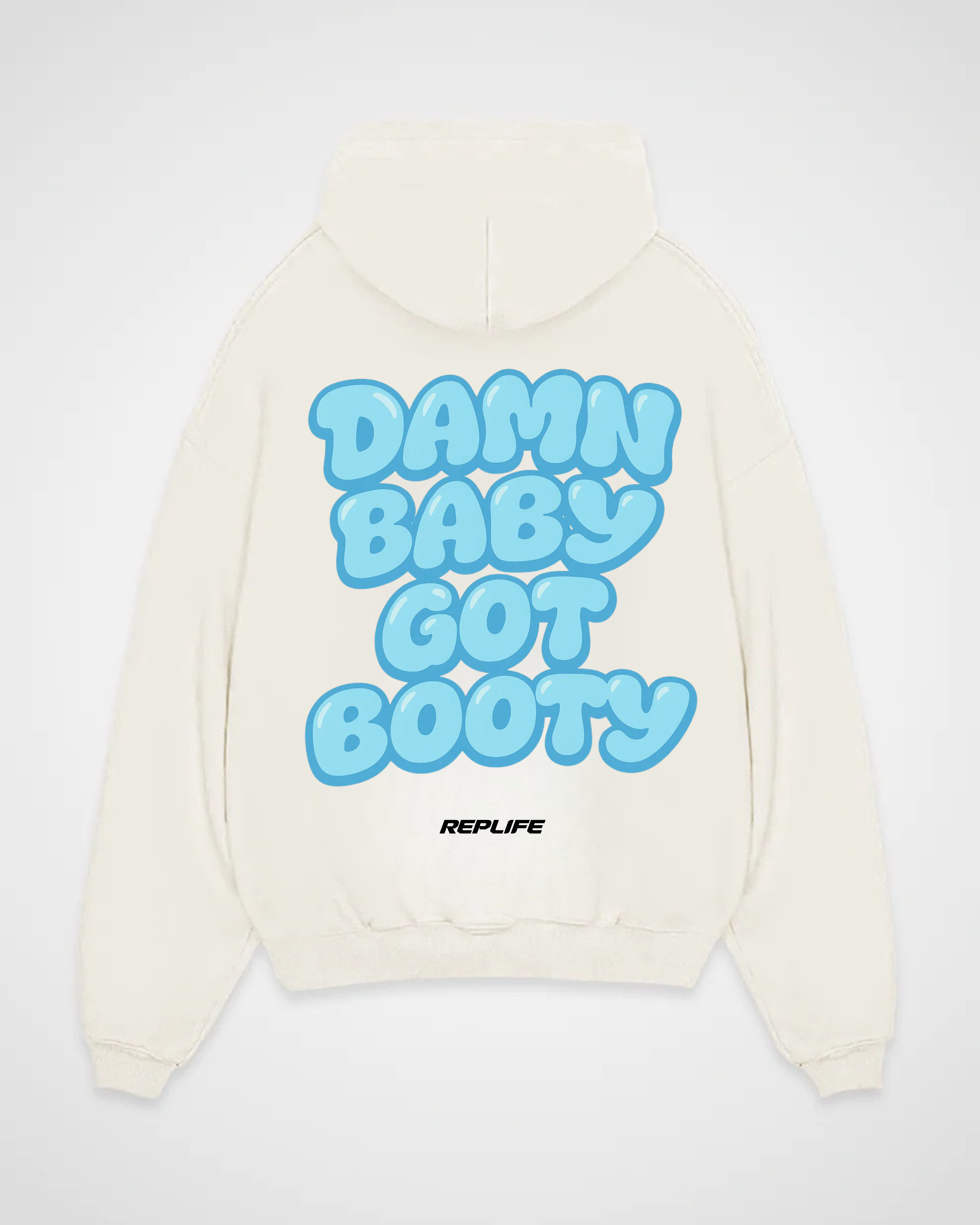 Damn Baby got booty Oversized Hoodie