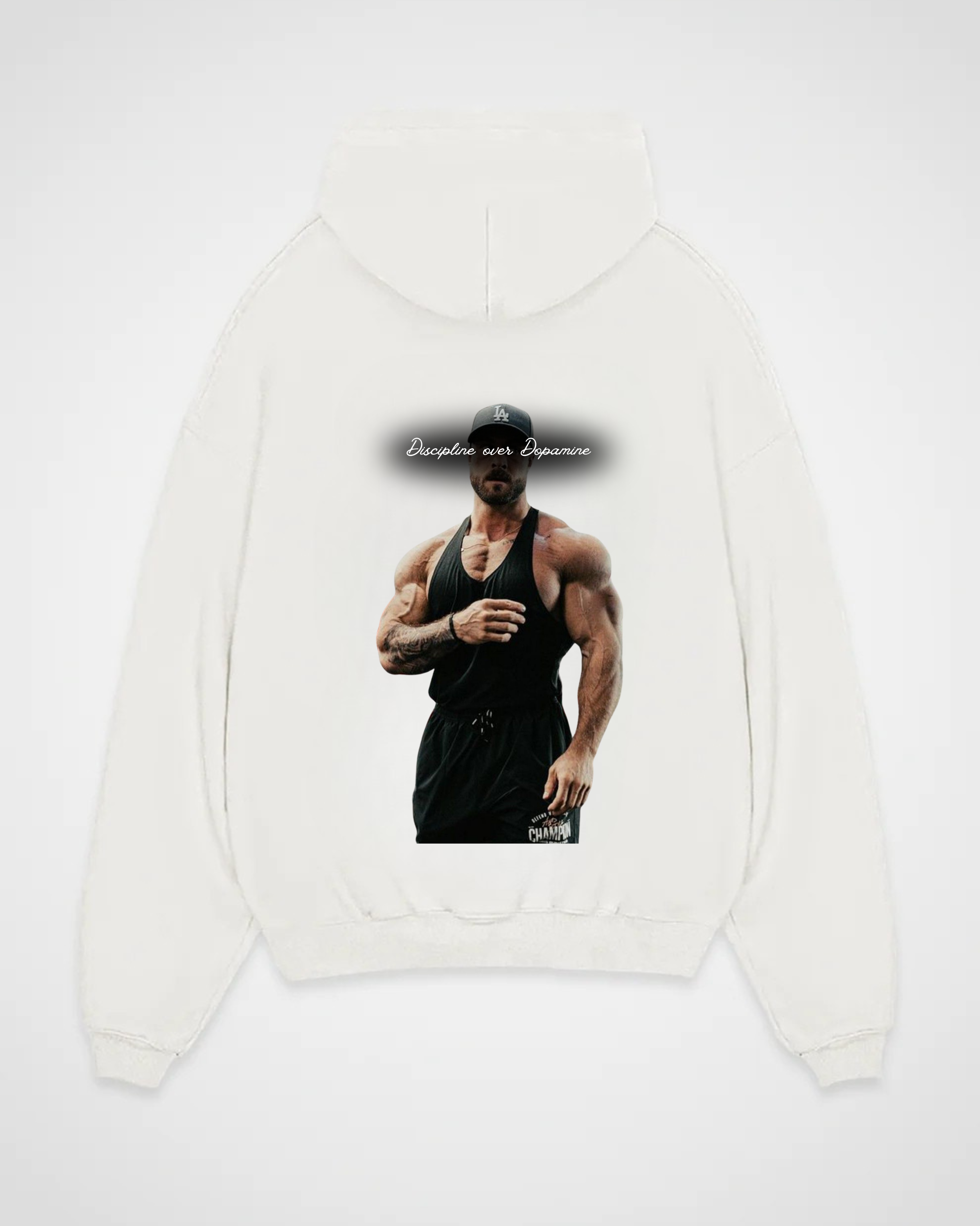 Cbum Discipline over Dopamine Oversized Hoodie
