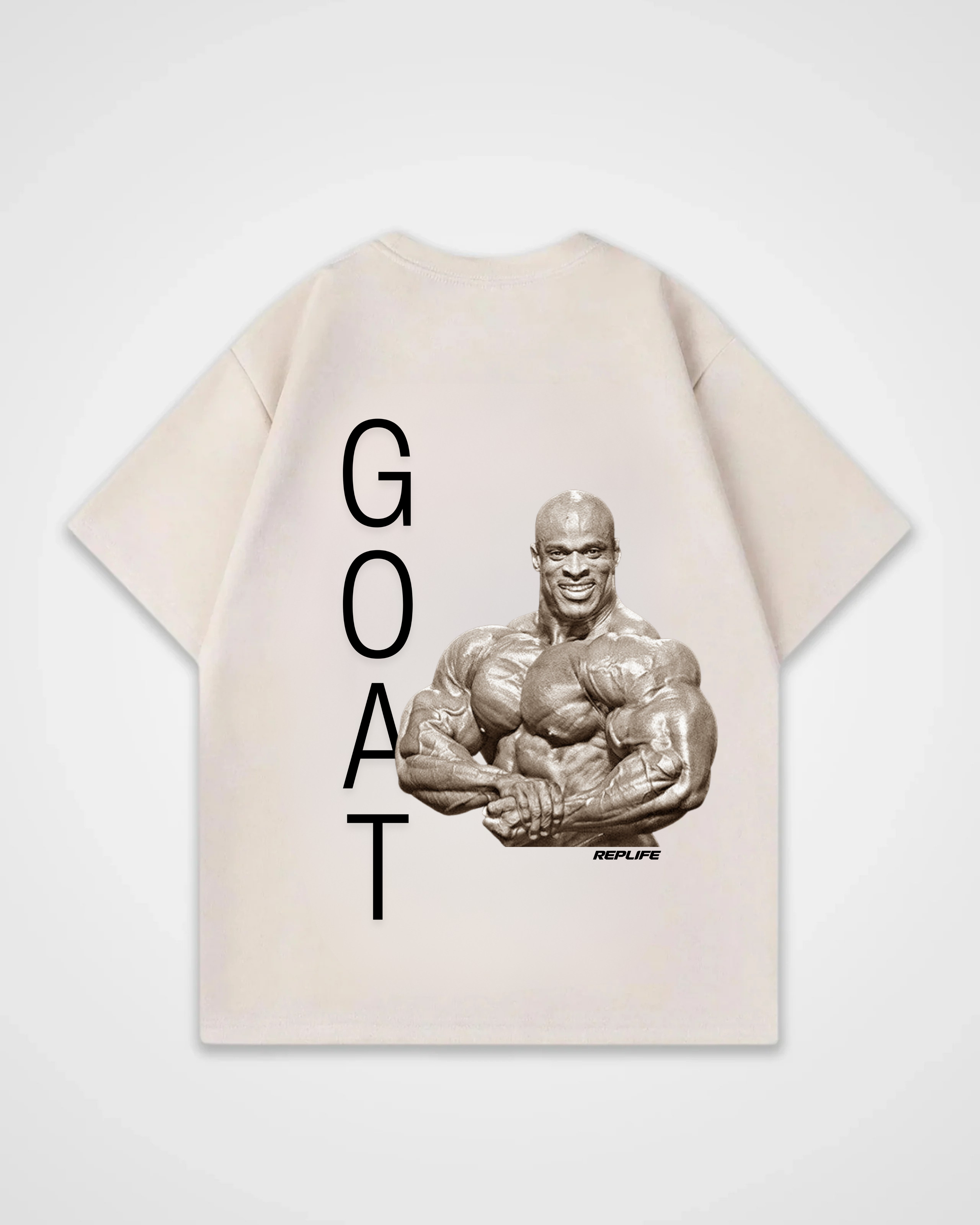 Ronnie Coleman Goat Merch Oversized Shirt