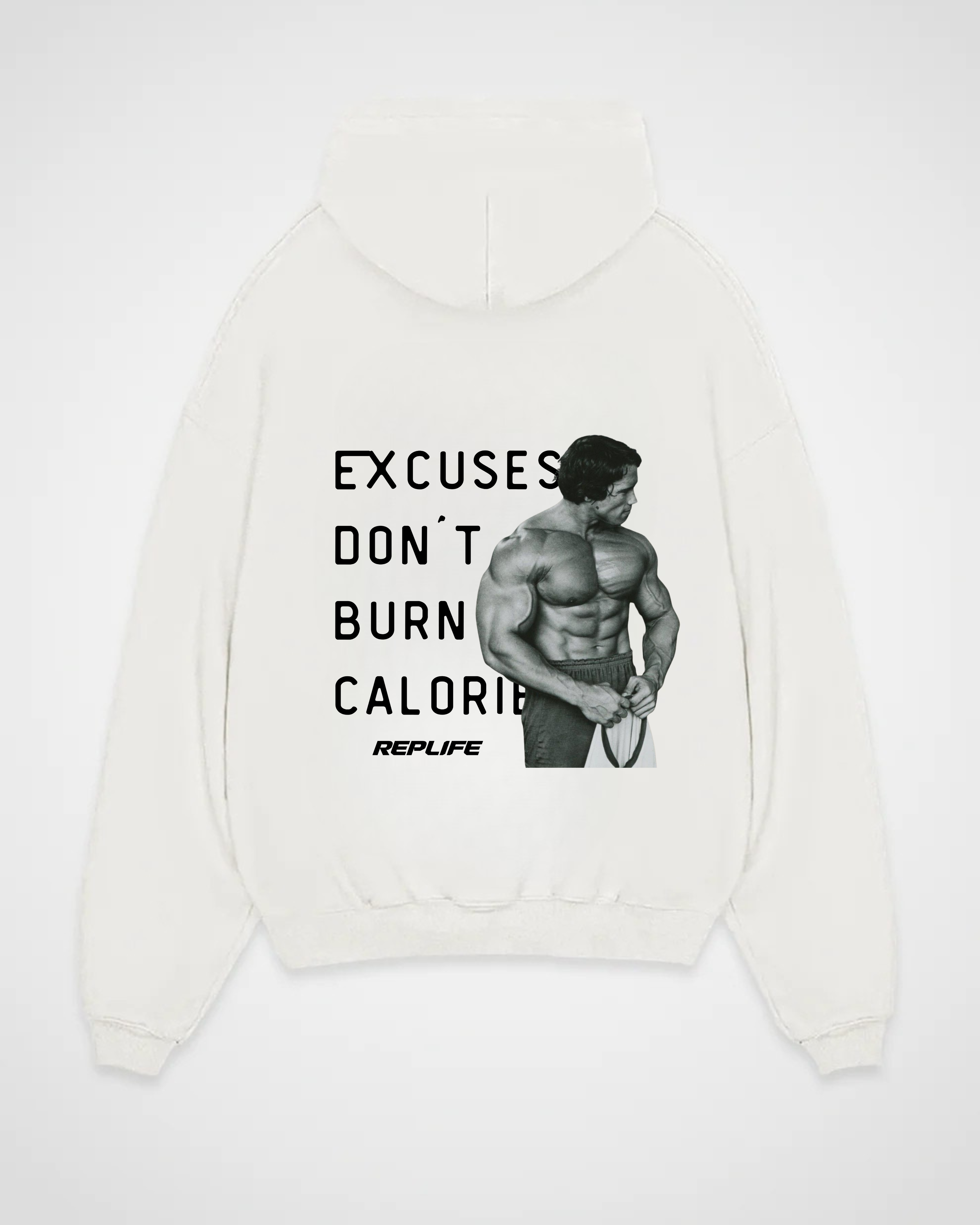 Excuses don´t burn Calories Oversized Hoodie