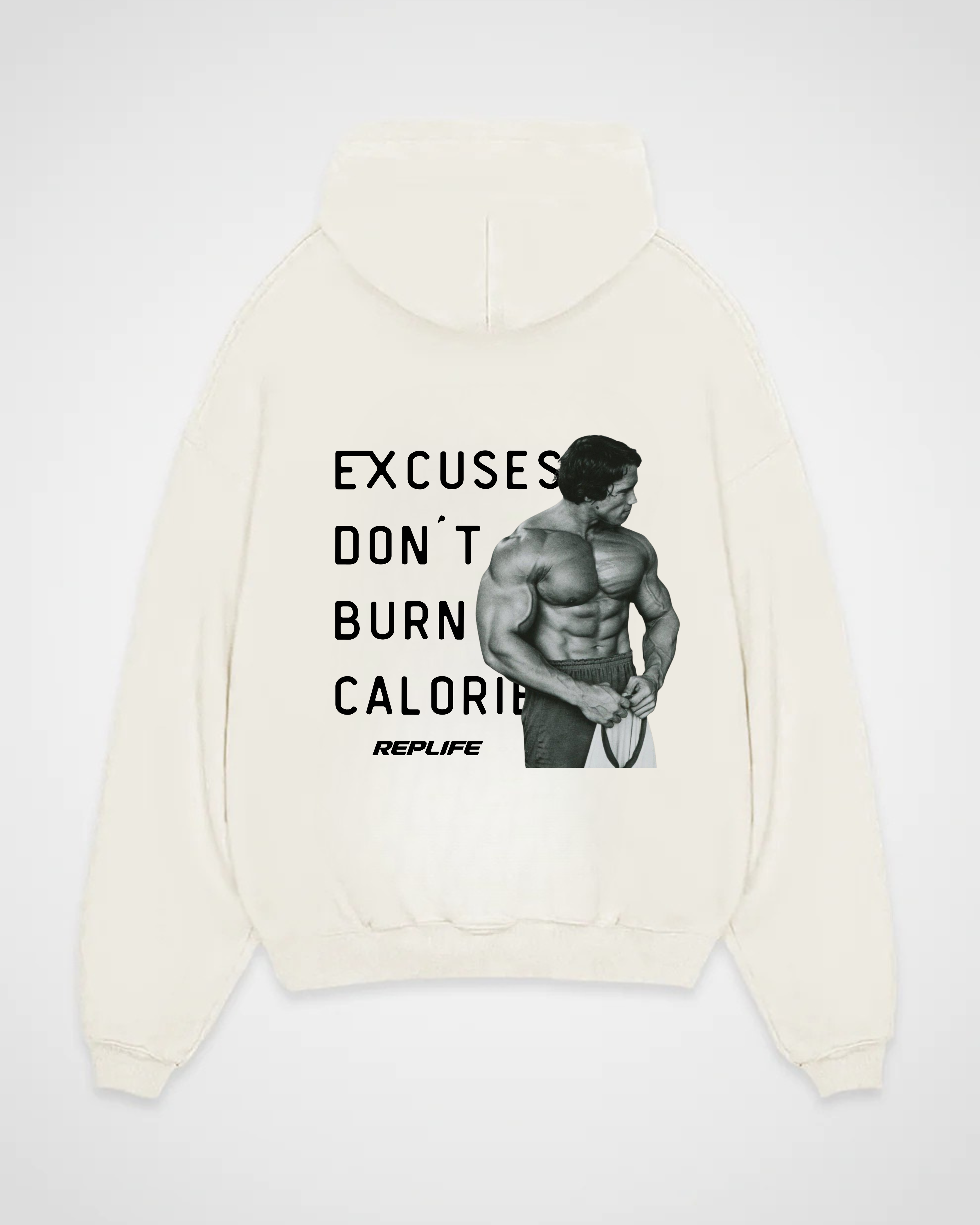 Excuses don´t burn Calories Oversized Hoodie