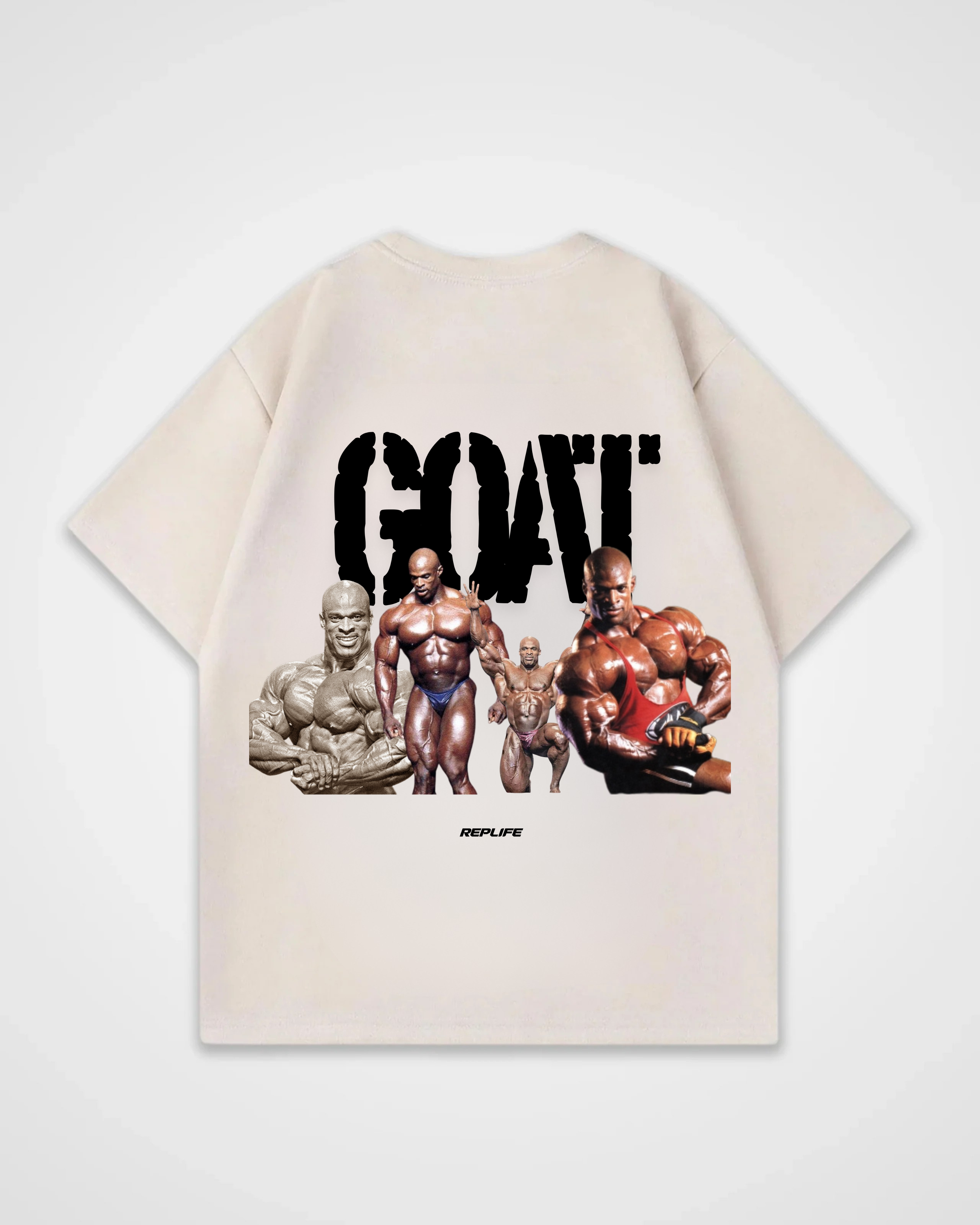 4x Ronnie Coleman Goat Merch Oversized Shirt