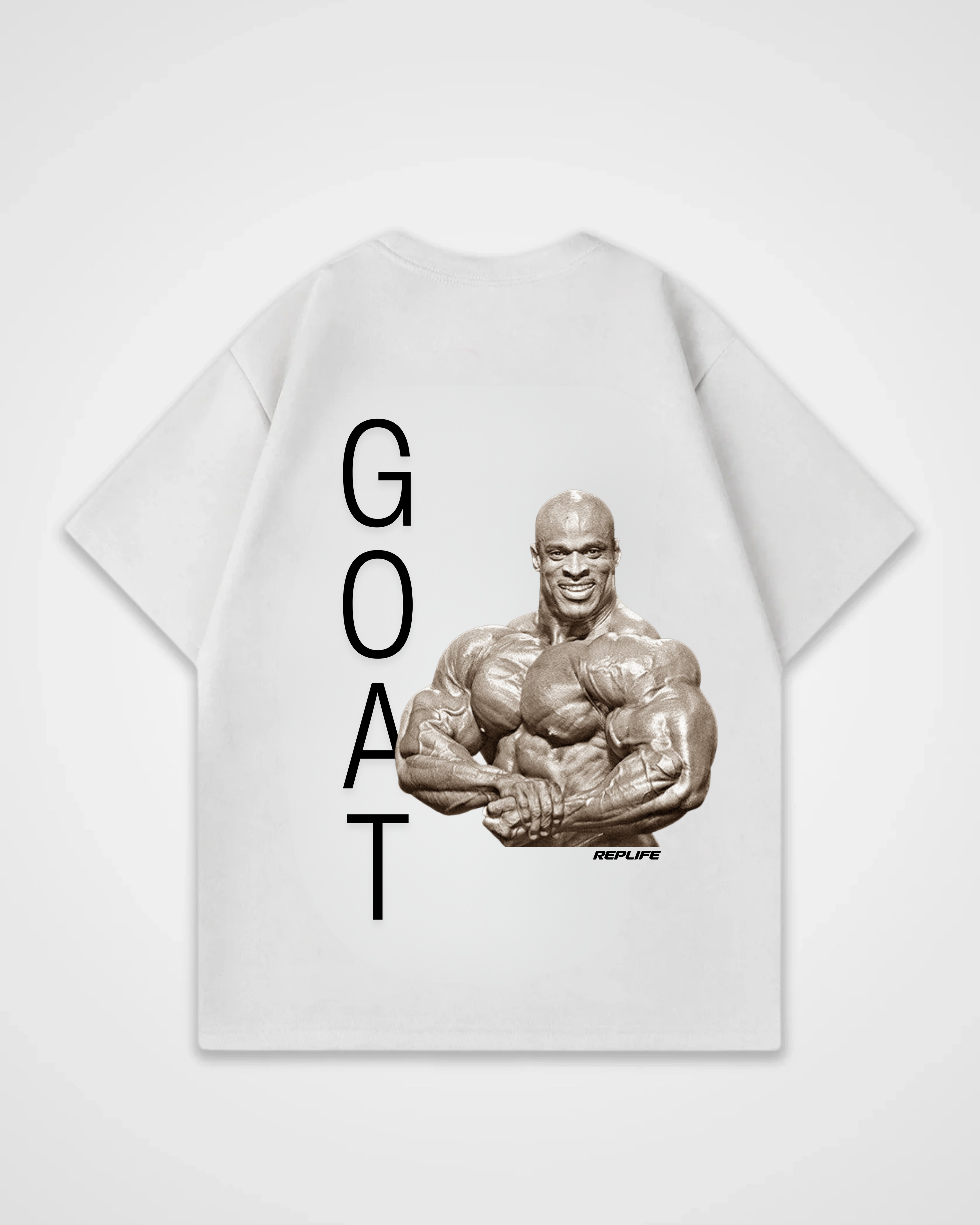 Ronnie Coleman Goat Merch Oversized Shirt