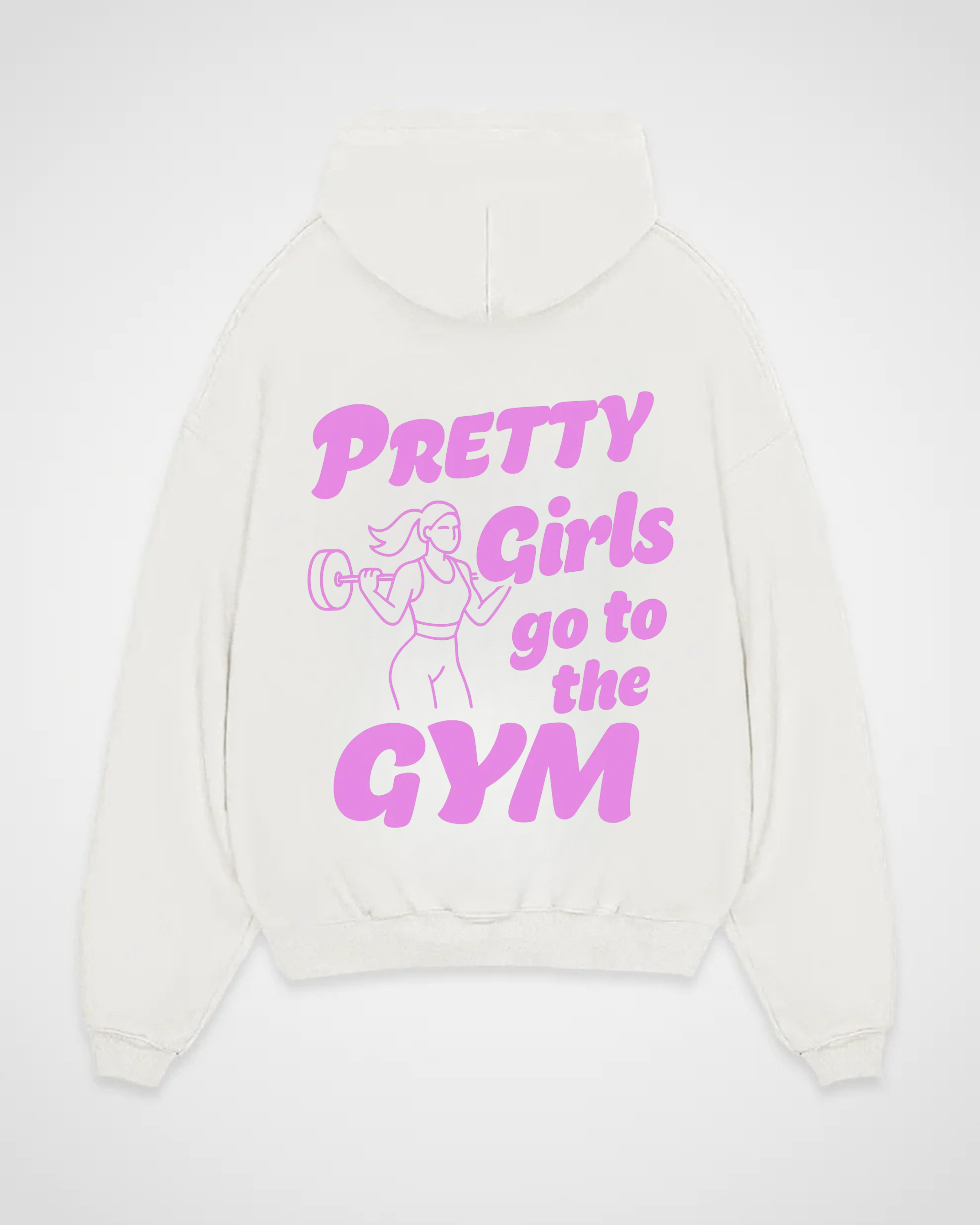 Pretty Girls go to the Gym Oversized Hoodie