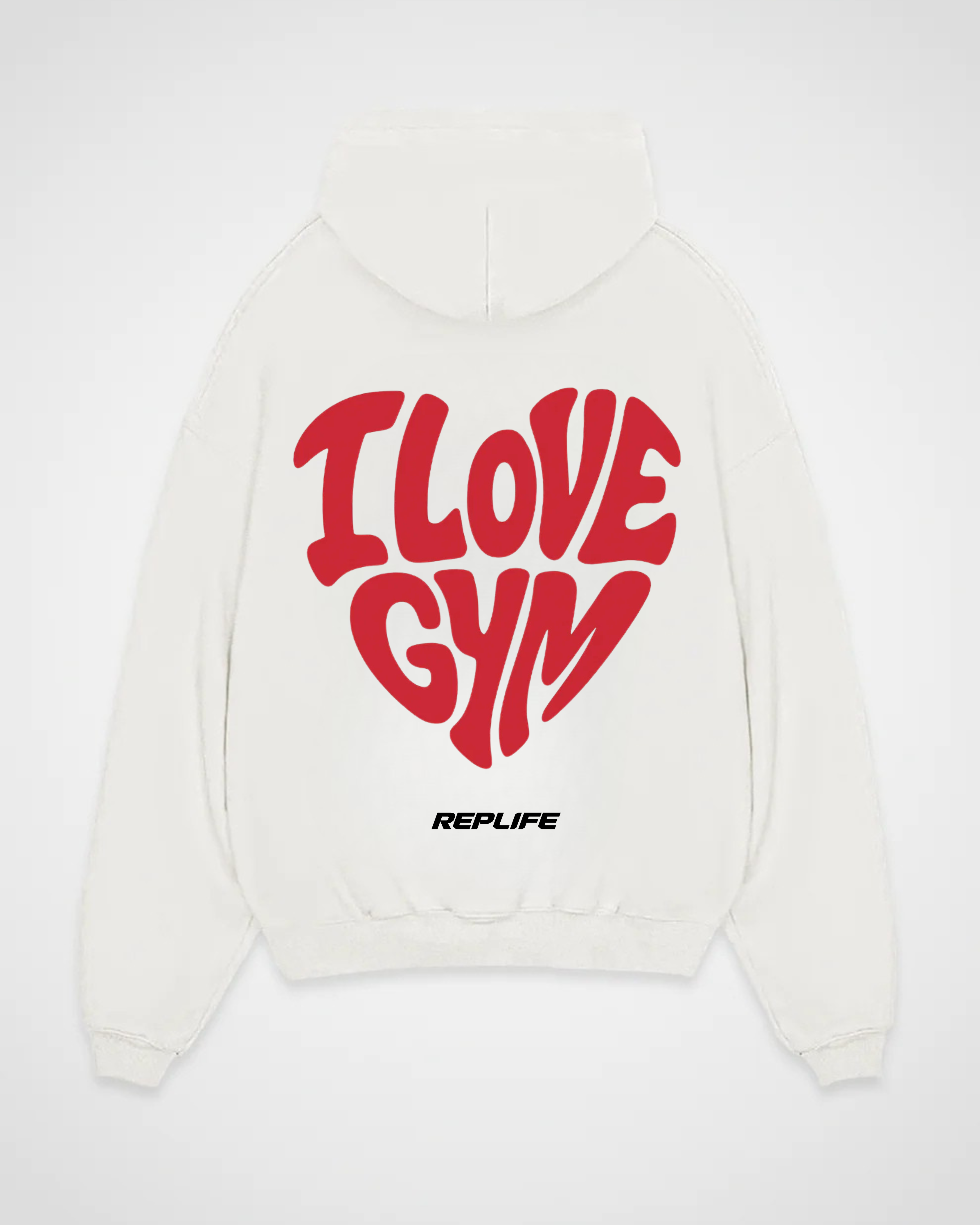 I love Gym Oversized Hoodie