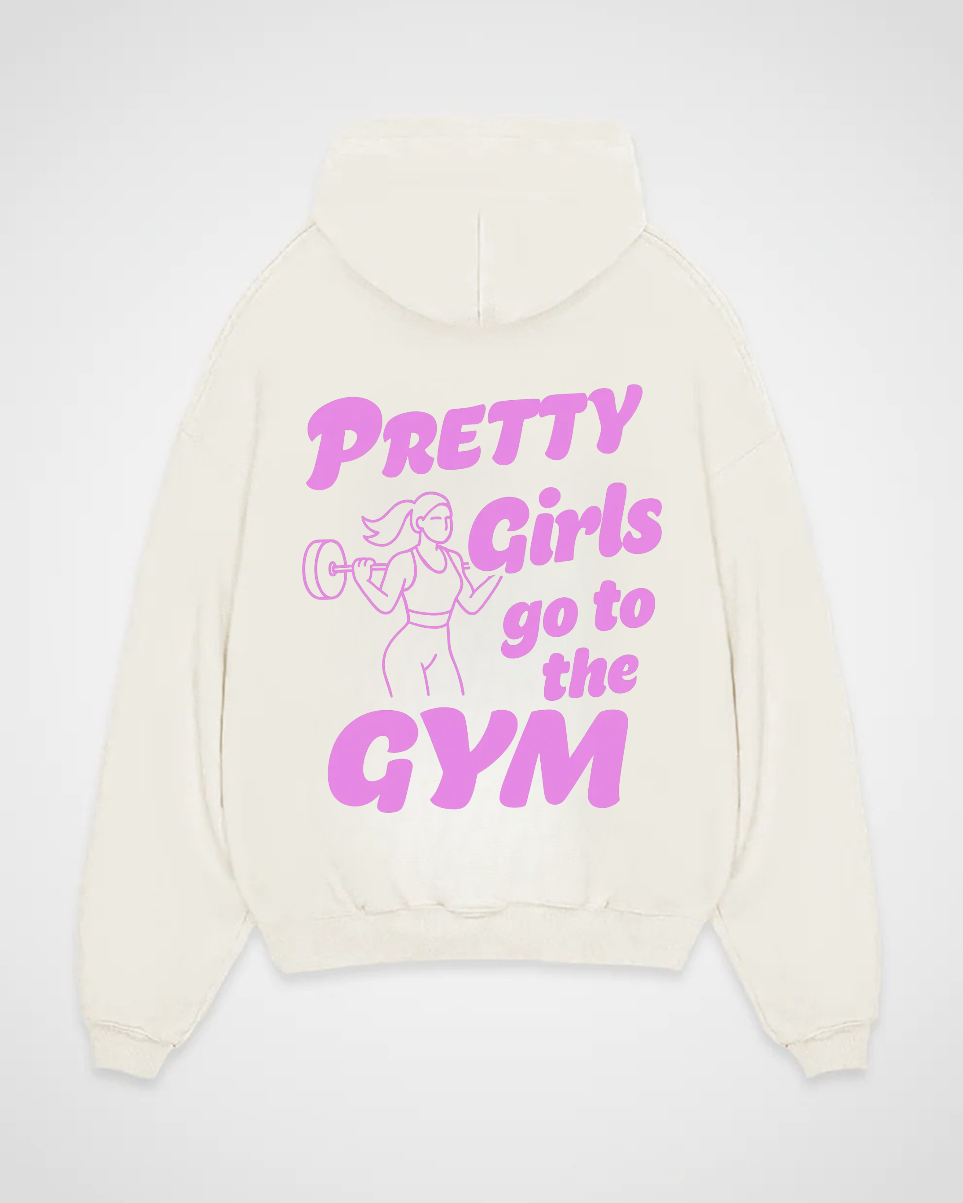 Pretty Girls go to the Gym Oversized Hoodie